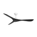 Modern Forms Fans - FR-D2504-60-MW/MB - 60 Inch Ceiling Fan - Carve - Matte White/Matte Black