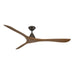 Modern Forms Fans - FR-D2504-72-BZ/DK - 72 Inch Ceiling Fan - Carve - Bronze/Distressed Koa