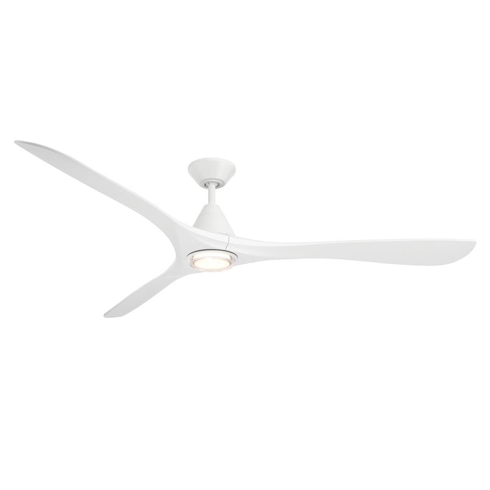 Modern Forms Fans - FR-D2504-72L-MW - 72 Inch Ceiling Fan - Carve - Matte White