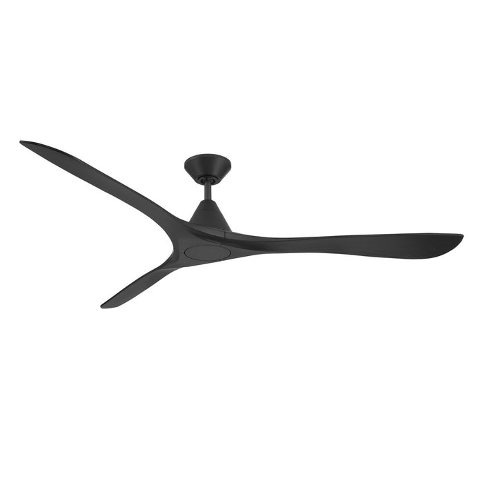 Modern Forms Fans - FR-D2504-72-MB - 72 Inch Ceiling Fan - Carve - Matte Black