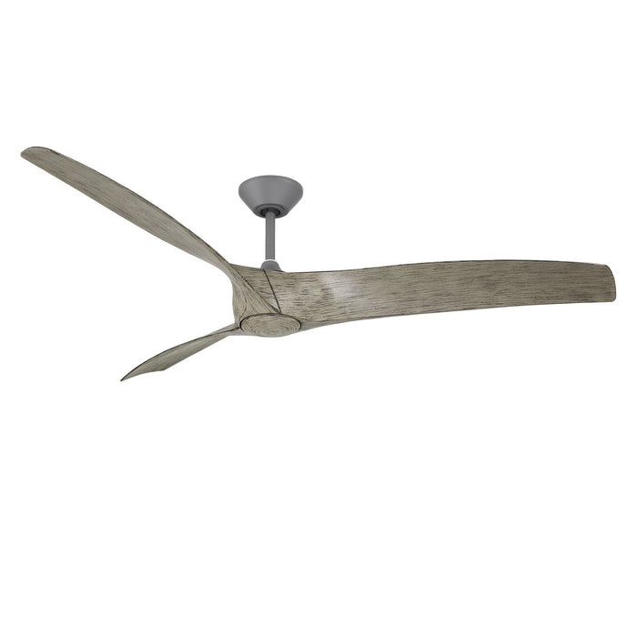Modern Forms Fans - FR-W2006-72L-GH/WW - 72 Inch Ceiling Fan - Zephyr - Graphite/Weathered Wood