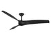 Modern Forms Fans - FR-W2006-72L-MB - 72 Inch Ceiling Fan - Zephyr - Matte Black