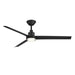 Modern Forms Fans - FR-W2501-56L-MB - 56 Inch Ceiling Fan - Bolo - Matte Black