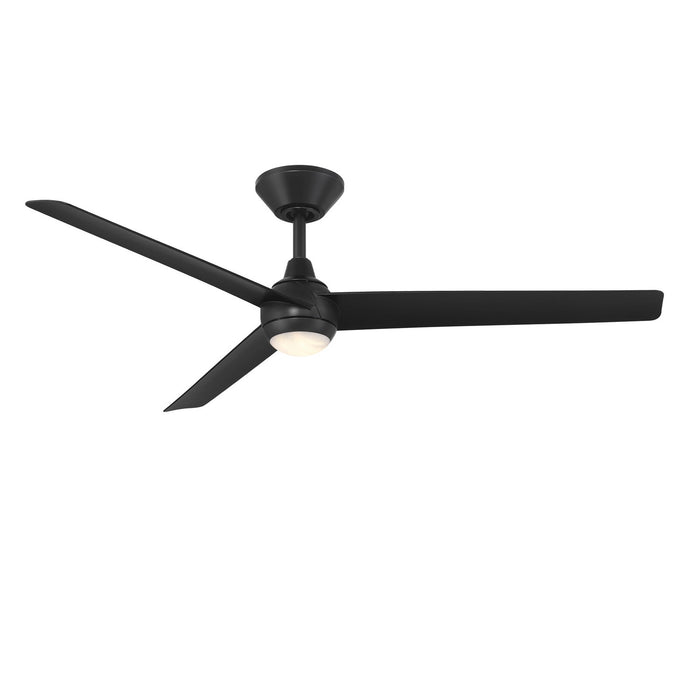 Modern Forms Fans - FR-W2503-54L-MB - 52 Inch Ceiling Fan - Pisces - Matte Black