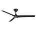 Modern Forms Fans - FR-W2503-54L-MB - 52 Inch Ceiling Fan - Pisces - Matte Black