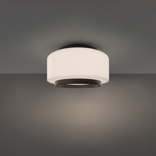 Preston LED Flush Mount Black