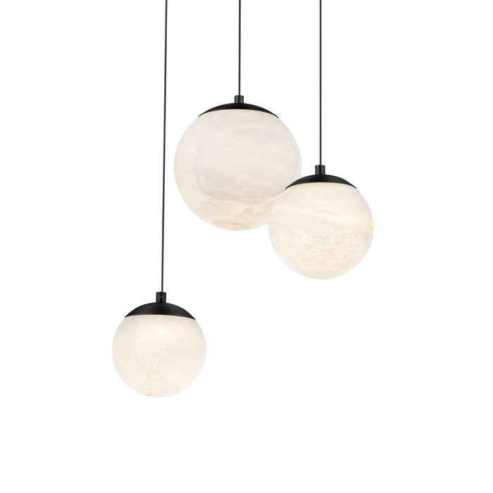 Modern Forms - PD-34403R-BK - LED Pendant - Pisces - Black
