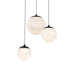 Modern Forms - PD-34403R-BK - LED Pendant - Pisces - Black