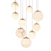 Modern Forms - PD-34409R-AB - LED Pendant - Pisces - Aged Brass