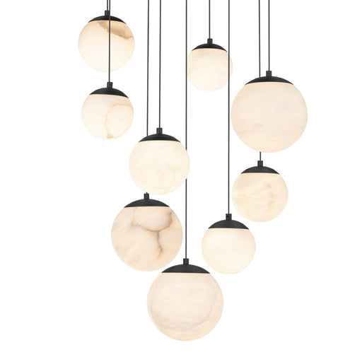 Pisces LED Pendant Black