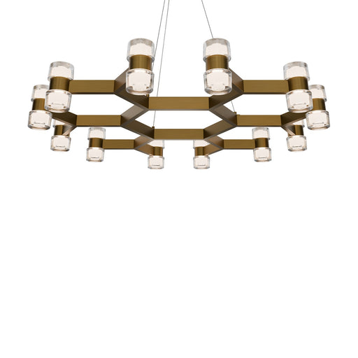 Dashe LED Pendant Aged Brass