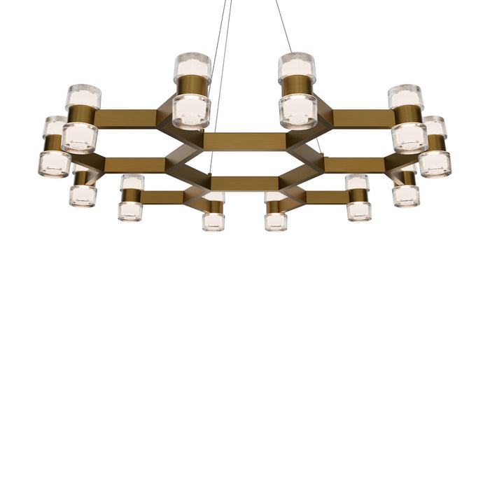 Modern Forms - PD-4536-AB - LED Pendant - Dashe - Aged Brass