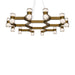 Modern Forms - PD-4536-AB - LED Pendant - Dashe - Aged Brass