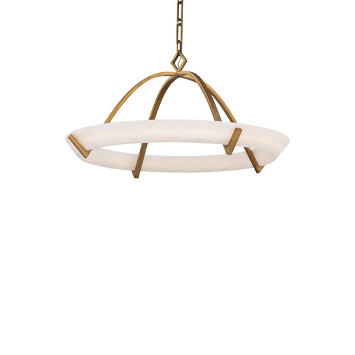 Copa LED Pendant Aged Brass