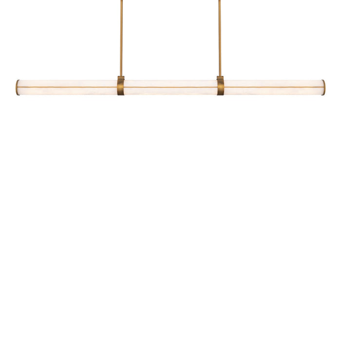 Modern Forms - PD-56448-AB - LED Linear Pendant - Clique - Aged Brass