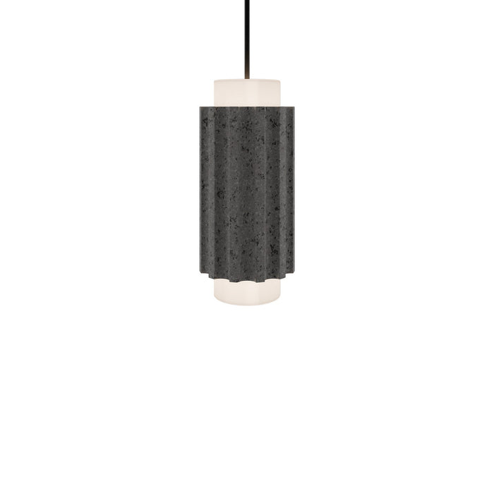 Modern Forms - PD-62516-27-BV/BK - LED Mini Pendant - Caviar - Bassalt Stone/Black