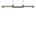Modern Forms - PD-6548-30-BV/AB - LED Linear Pendant - Catania - Bassalt Stone/Aged Brass