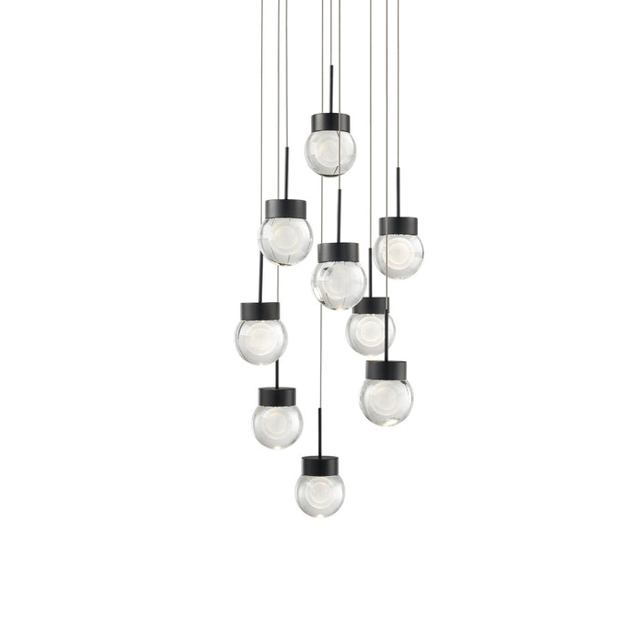 Modern Forms - PD-82009R-BK - LED Pendant - Double Bubble - Black