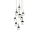Modern Forms - PD-82009R-BK - LED Pendant - Double Bubble - Black