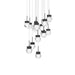 Modern Forms - PD-82015R-BK - LED Pendant - Double Bubble - Black