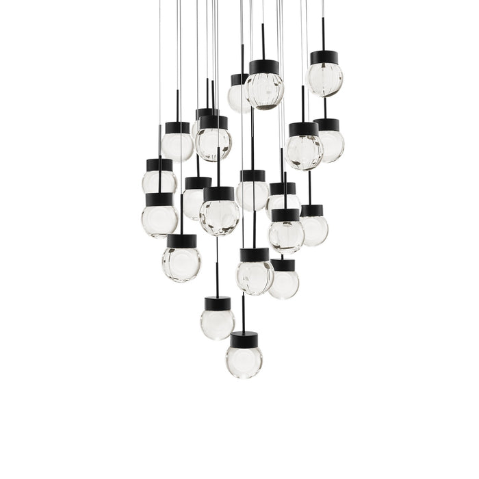 Modern Forms - PD-82021R-BK - LED Pendant - Double Bubble - Black