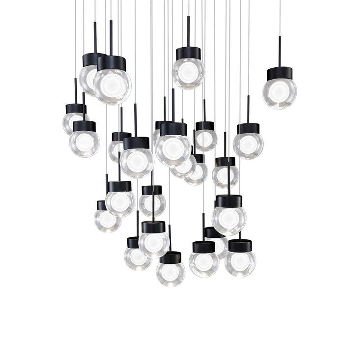 Modern Forms - PD-82025S-BK - LED Pendant - Double Bubble - Black