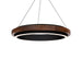 Modern Forms - PD-88529-BK/DW - LED Pendant - Delaney - Black/Dark Walnut