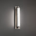 Modern Forms - WS-72524-WT/BN - LED Wall Sconce - Stanchion - White Marble/Brushed Nickel