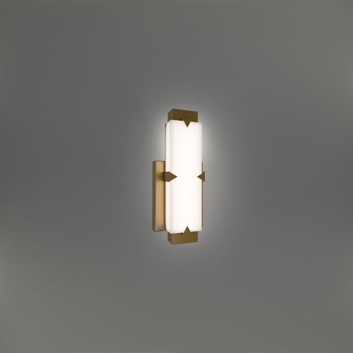 Modern Forms - WS-7511-40-AB - LED Wall Sconce - Carlisle - Aged Brass