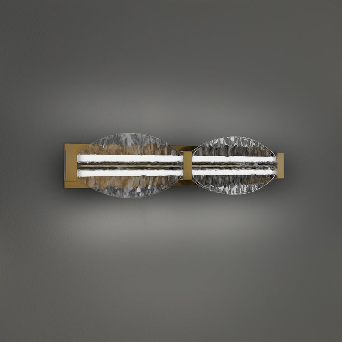 Modern Forms - WS-8524-27-AB - LED Bath Vanity - Deco - Aged Brass