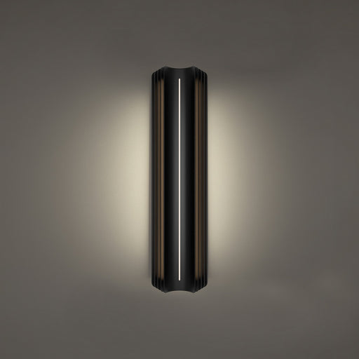 Kane LED Outdoor Wall Sconce Black