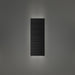 Modern Forms - WS-W76516-27-BK - LED Outdoor Wall Sconce - Pillar - Black