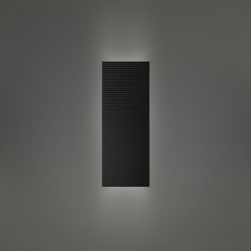 Pillar LED Outdoor Wall Sconce Black