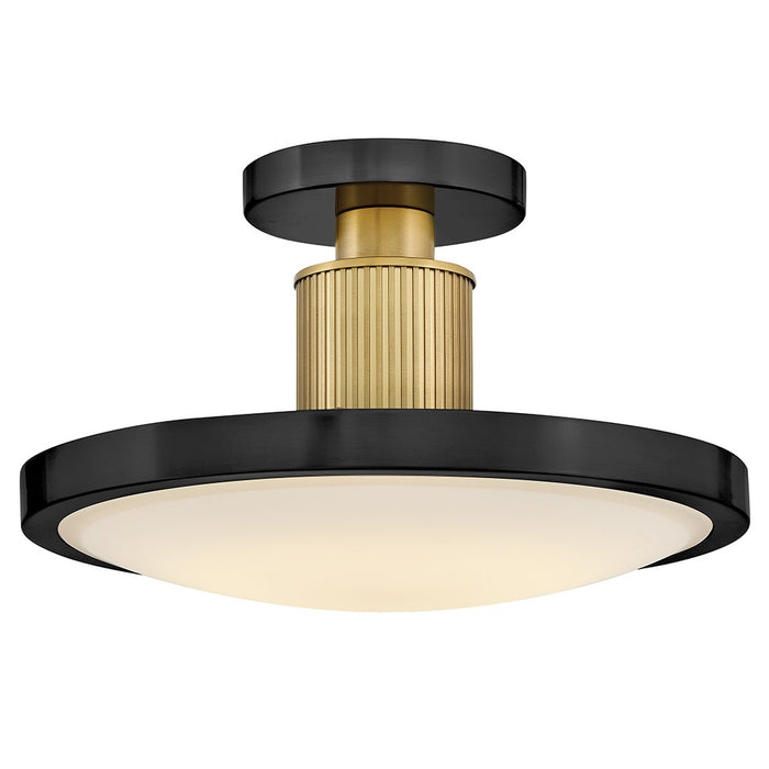 Hinkley - 47593BK-LCB - LED Semi-Flush Mount - Kieran - Black