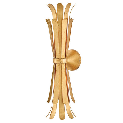 Reina LED Wall Sconce Distressed Brass