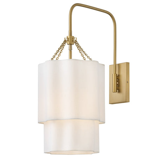 Gwen LED Wall Sconce Lacquered Brass