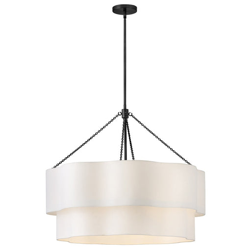 Gwen LED Chandelier Black