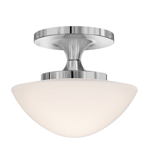 Knox LED Semi-Flush Mount Chrome