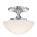 Hinkley - 47813CM - LED Semi-Flush Mount - Knox - Chrome