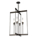 Hubbardton Forge - 101700-SKT-14-WC0821 - Four Light Chandelier - Lilium - Oil Rubbed Bronze
