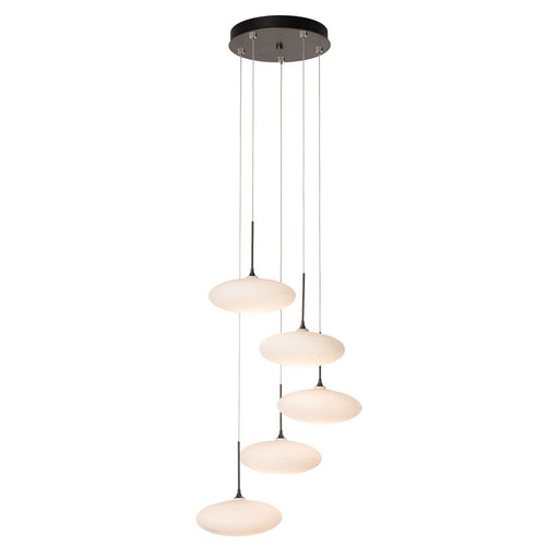 Hubbardton Forge - 131146-SKT-STND-07-GS0818 - LED Pendant - Clouds - Dark Smoke