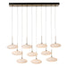Hubbardton Forge - 131148-SKT-STND-86-GS0818 - LED Pendant - Clouds - Modern Brass