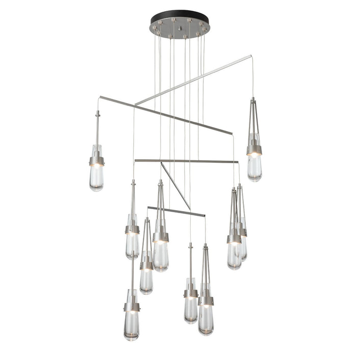 Hubbardton Forge - 131149-SKT-STND-82-ZM0434 - LED Pendant - Link - Vintage Platinum