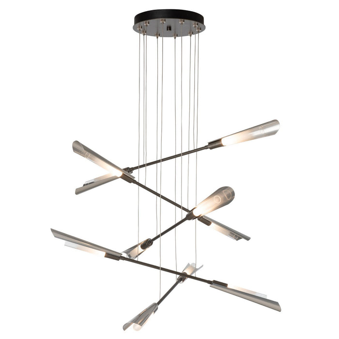 Hubbardton Forge - 131410-SKT-STND-07-85-WC0822 - LED Pendant - Flight - Dark Smoke