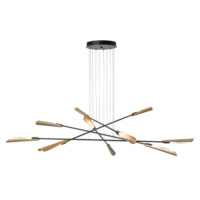 Hubbardton Forge - 131412-SKT-LONG-10-86-WC0822 - LED Pendant - Flight - Black