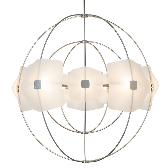 Hubbardton Forge - 131503-SKT-MULT-85-FD0852 - Ten Light Pendant - Astra - Sterling