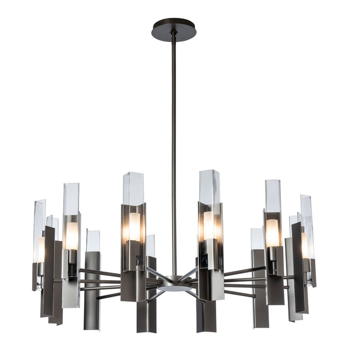 Hubbardton Forge - 132047-SKT-MULT-07-ZM0828 - 12 Light Pendant - Summit - Dark Smoke