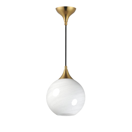 Maxim - 21226MRNAB - One Light Pendant - Neve - Natural Aged Brass