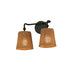 Maxim - 21482NADBZ - Two Light Wall Sconce - Baja - Dark Bronze