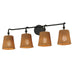 Maxim - 21484NADBZ - Four Light Bath Vanity - Baja - Dark Bronze